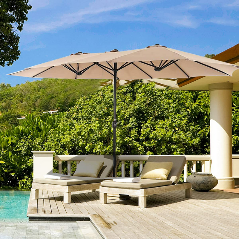 Your Outdoor Essential: A Double-Sided Patio Umbrella